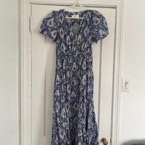 Blue Anthropologie Somerset Maxi Dress - Size small - worn 1x